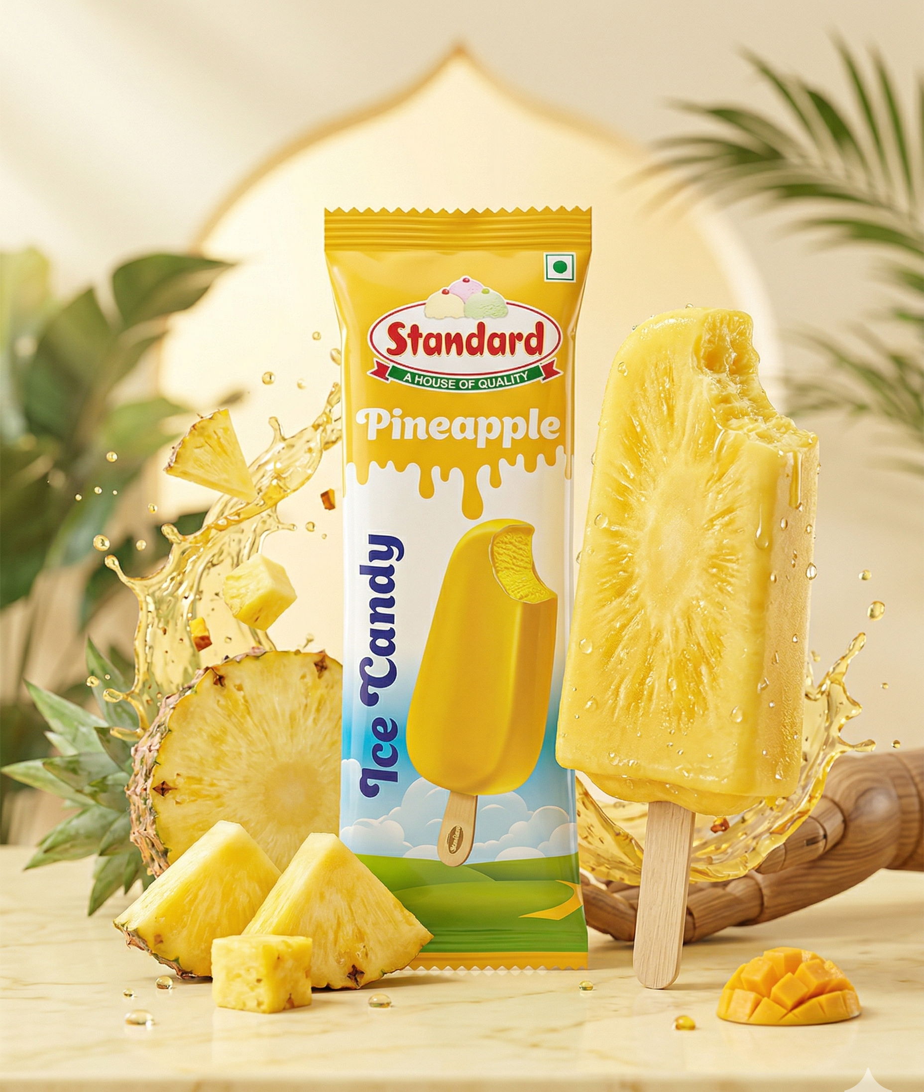 Pineapple Ice Cream